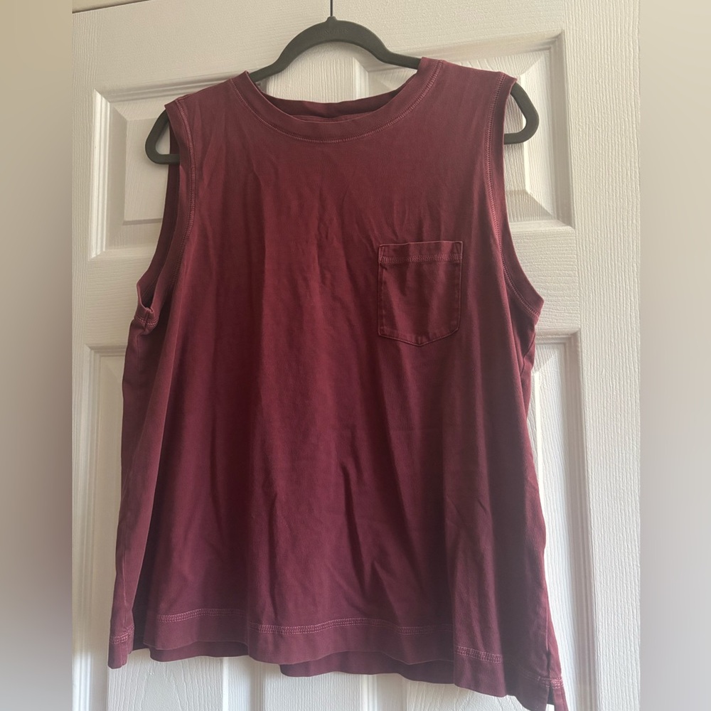 Deep Pinkish Tank Top